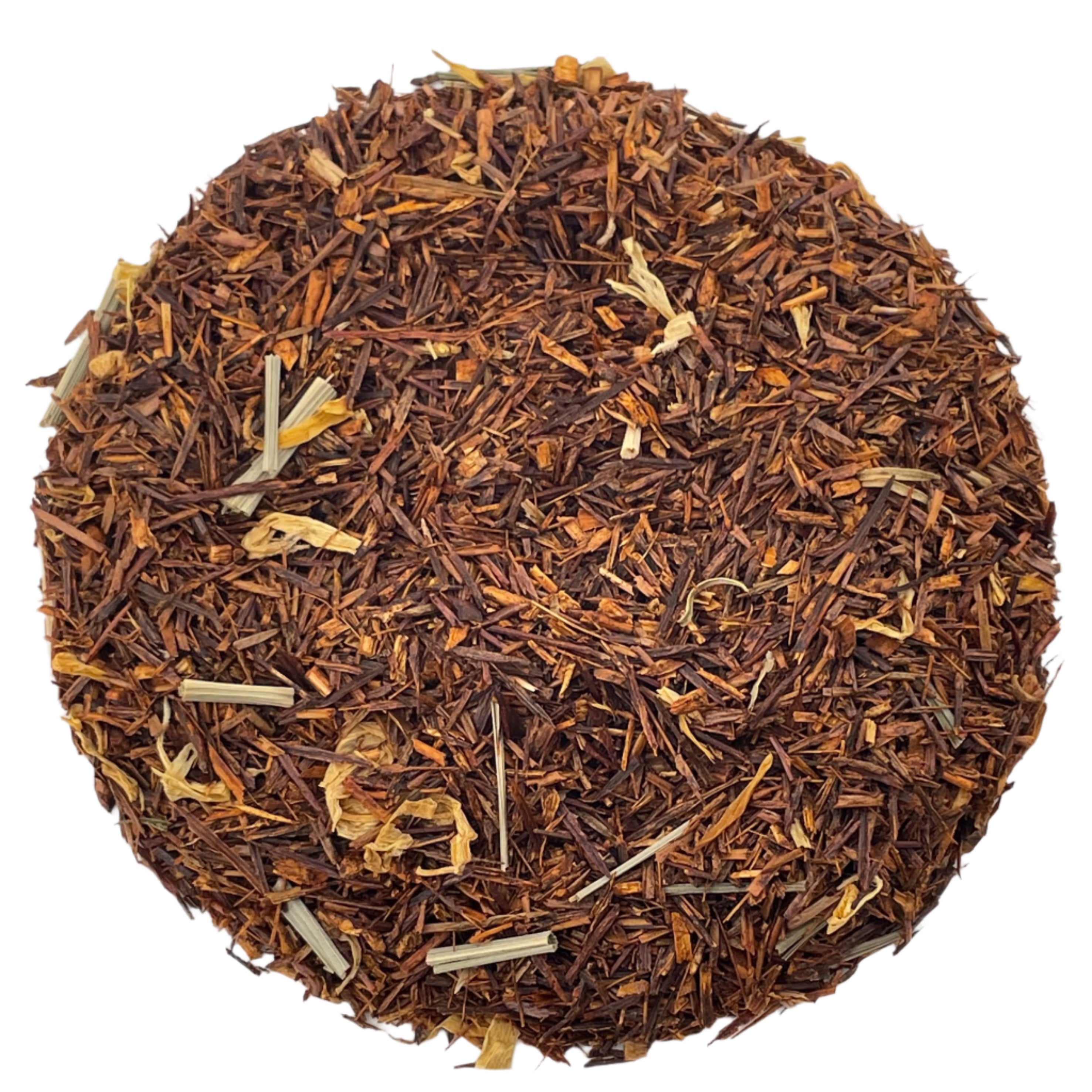 Rooibos tea leaves