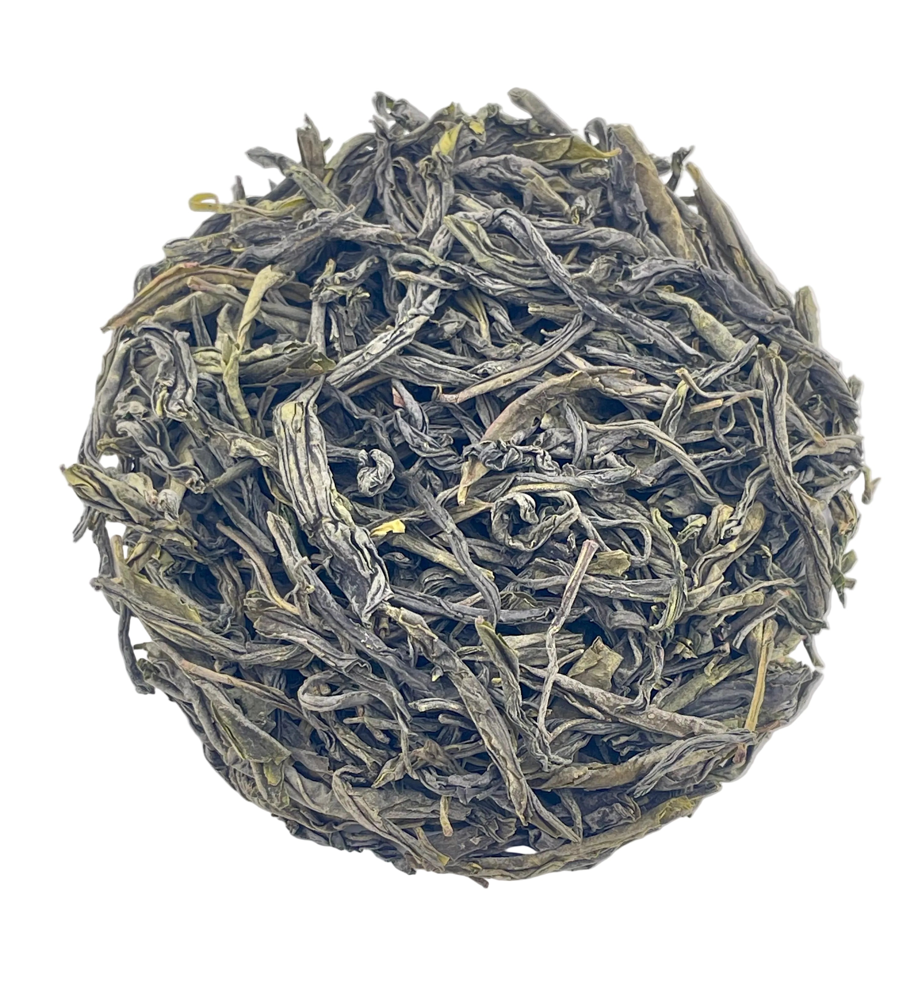 green tea leaves